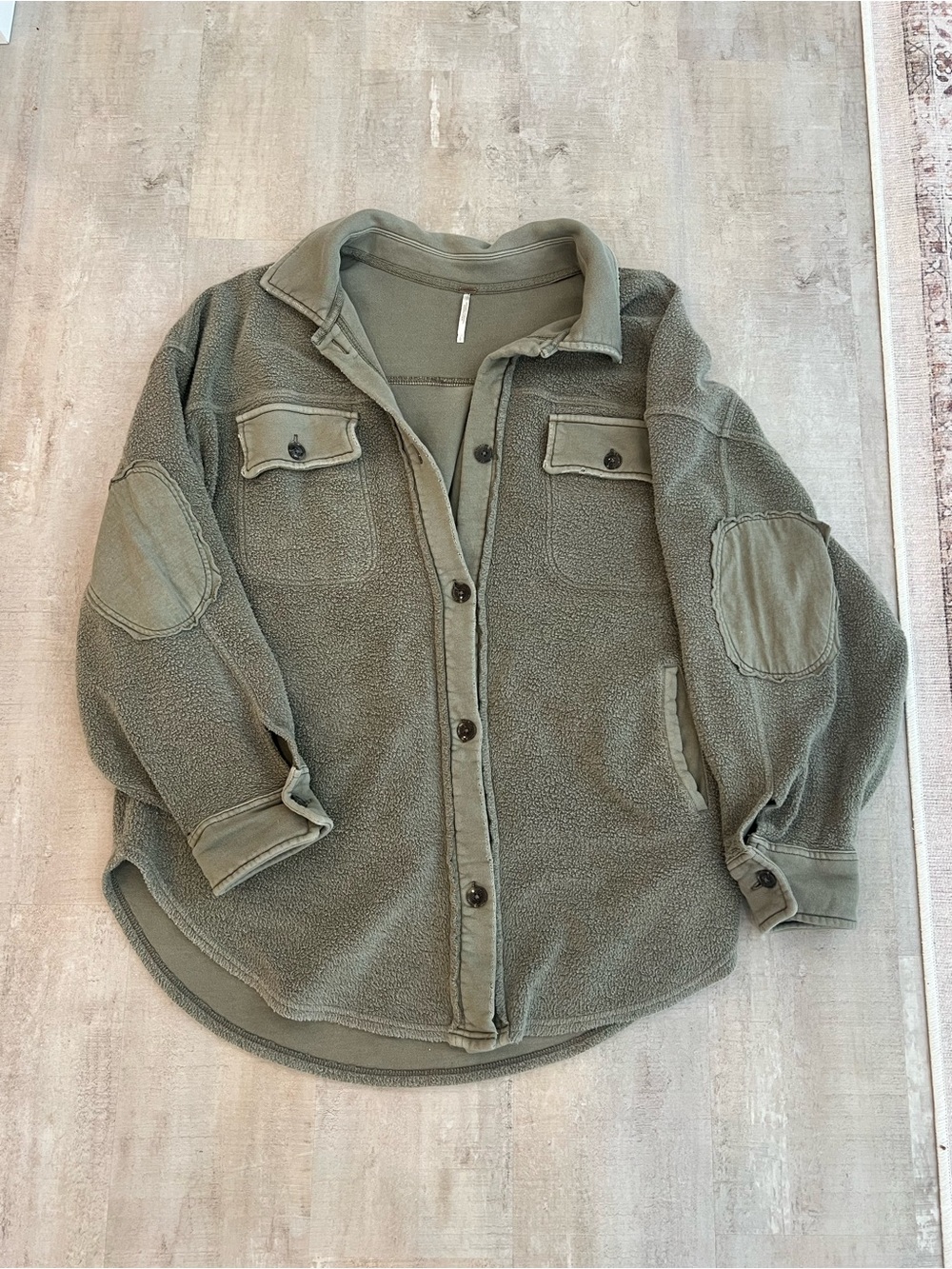 Free People Olive Green Ruby Jacket